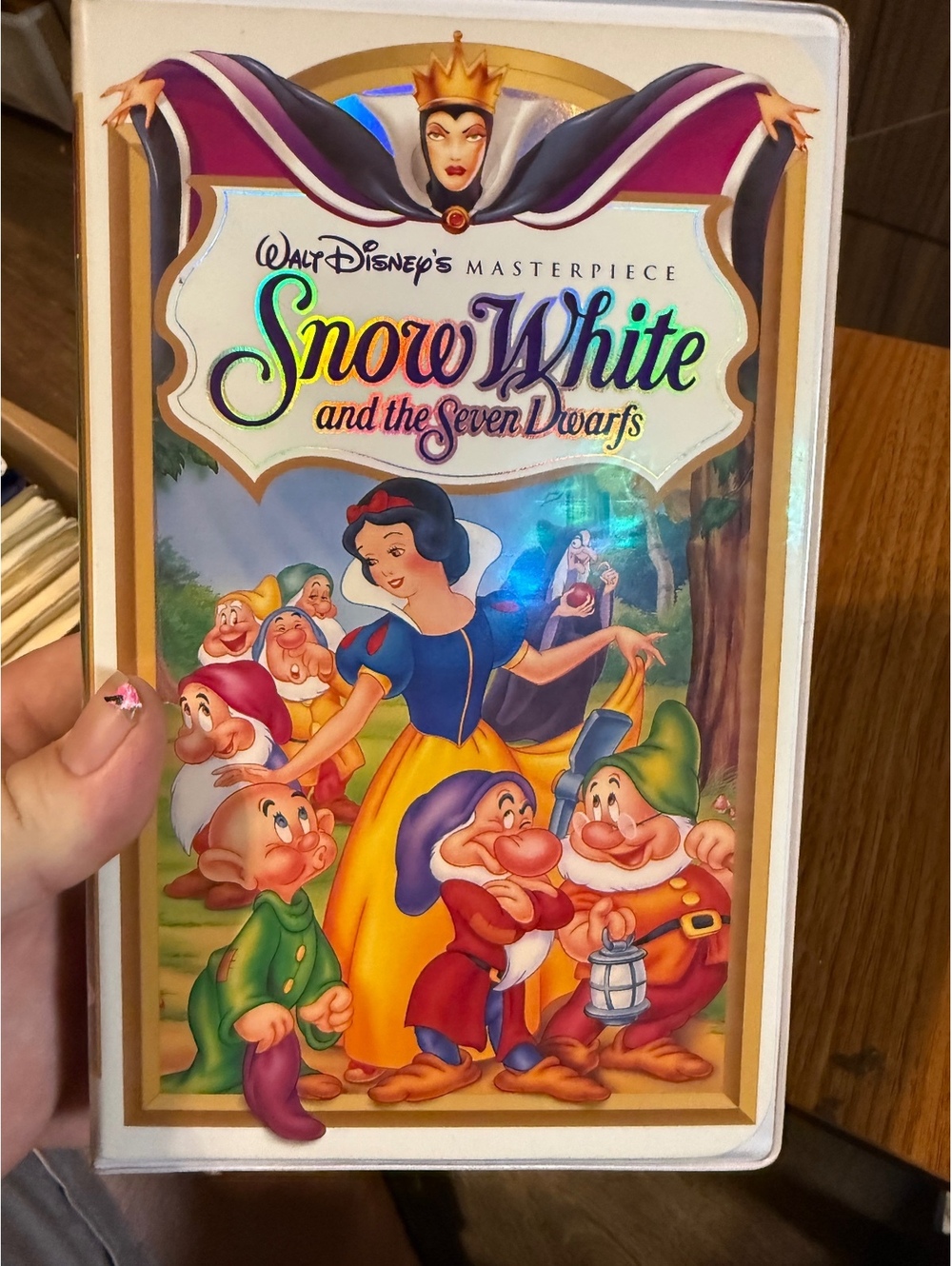 Walt Disney's Masterpiece Snow White and the Seven Dwarfs VHS Tape
